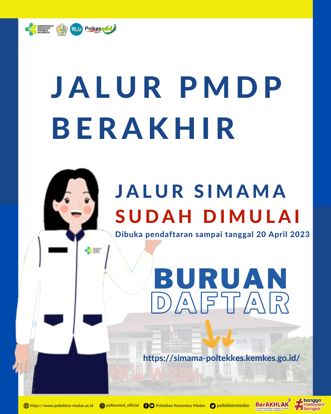 Halloo Jalur Pmdp Sudah Berakhir Ya Gaes Jalur Simama Masih